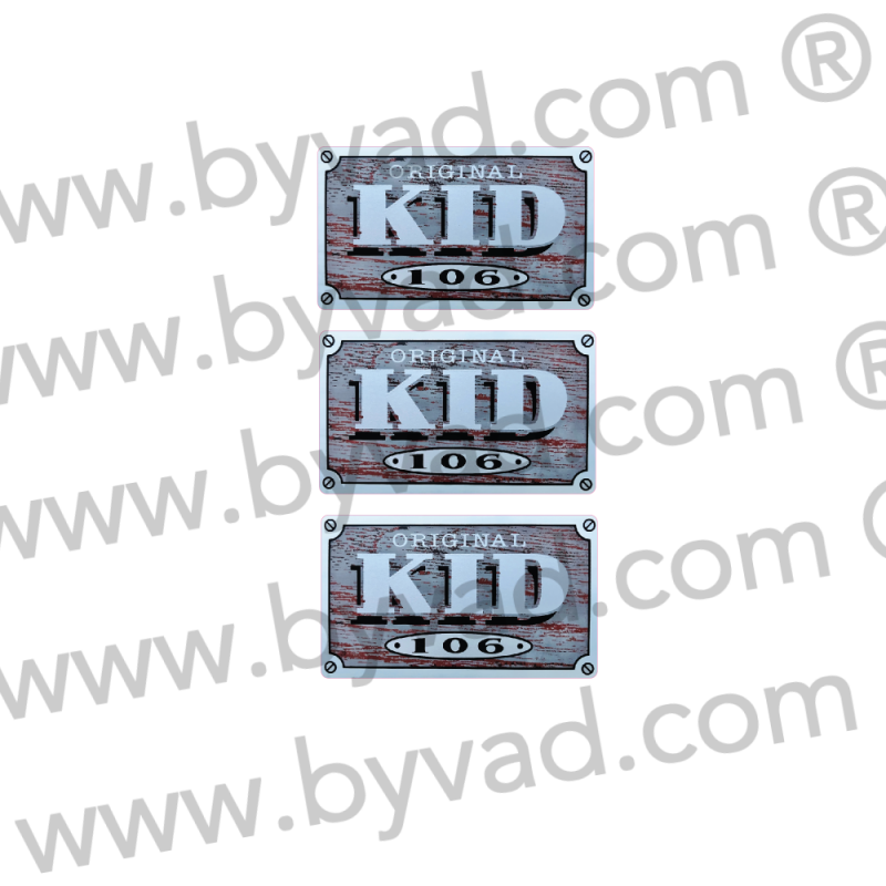 Kit autocollants 106 KID