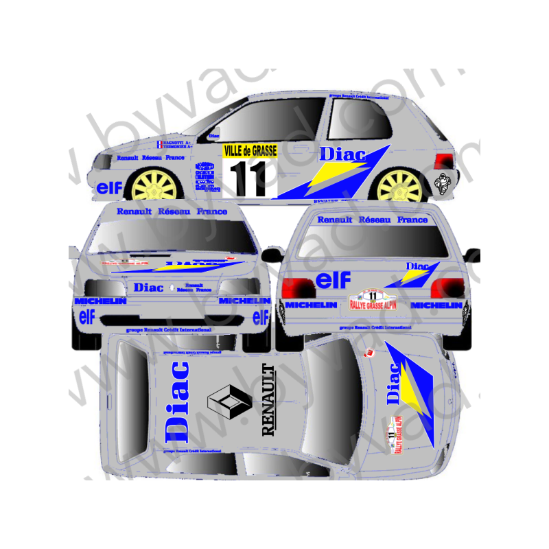 Déco Clio rallye