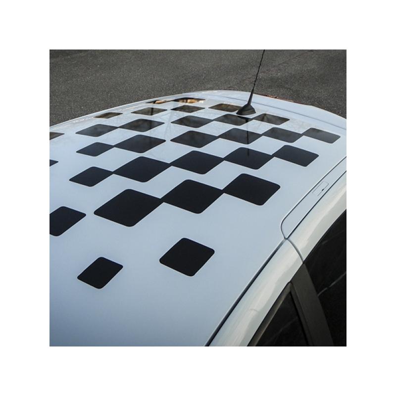 Autocollant de toit Renault Clio Damier