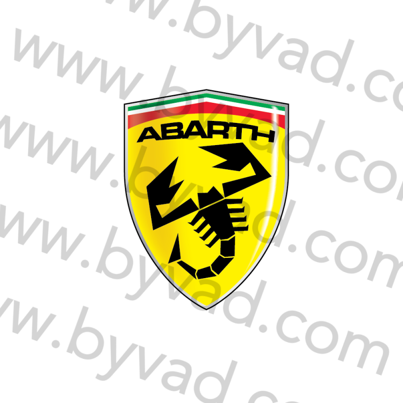 Autocollant Abarth Ferrari