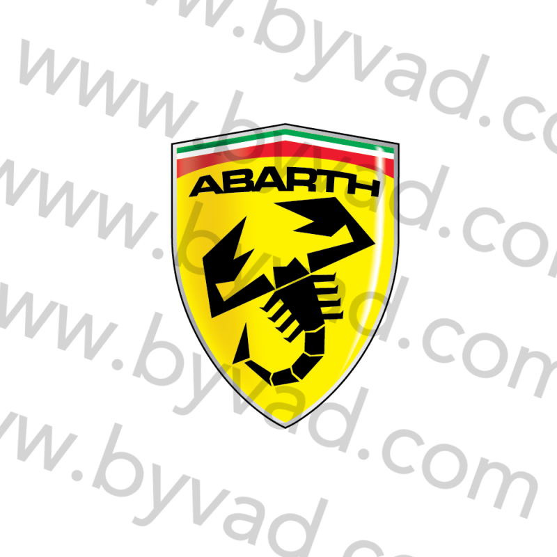 Autocollant Ferrari Abarth