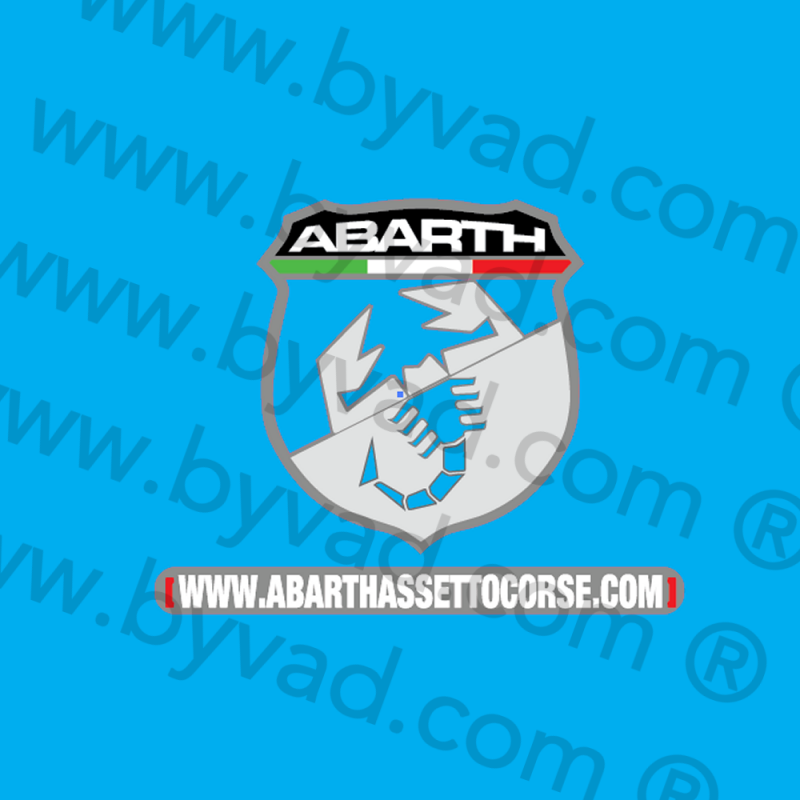 Autocollant Club Abarth