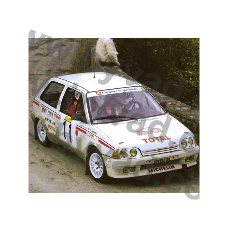 Déco rallye AX Monte Carlo