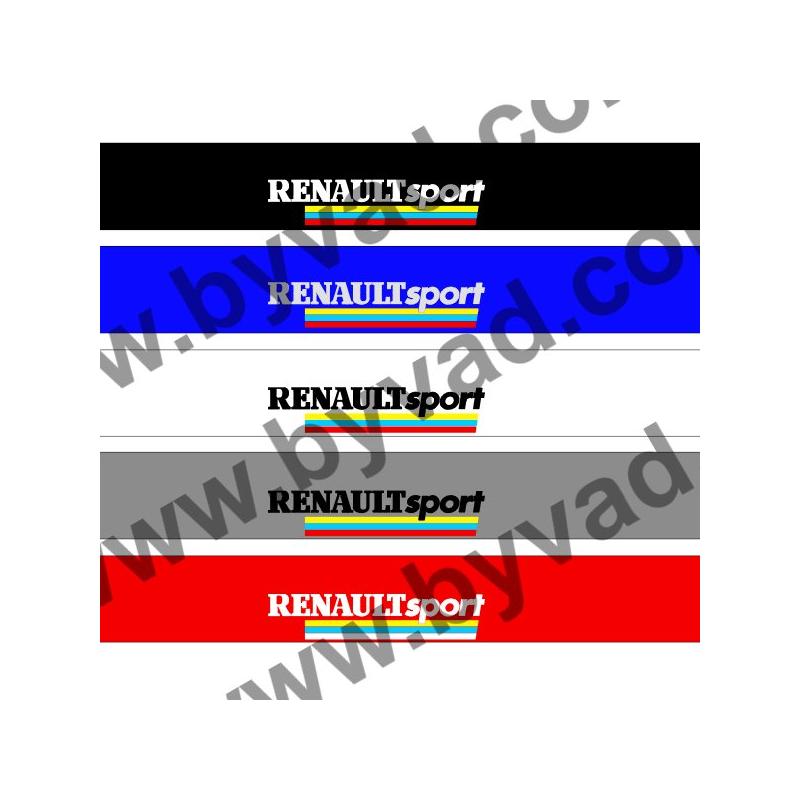 Bande pare soleil Renault Sport