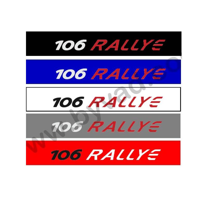 Bandeau pare soleil 106 RALLYE