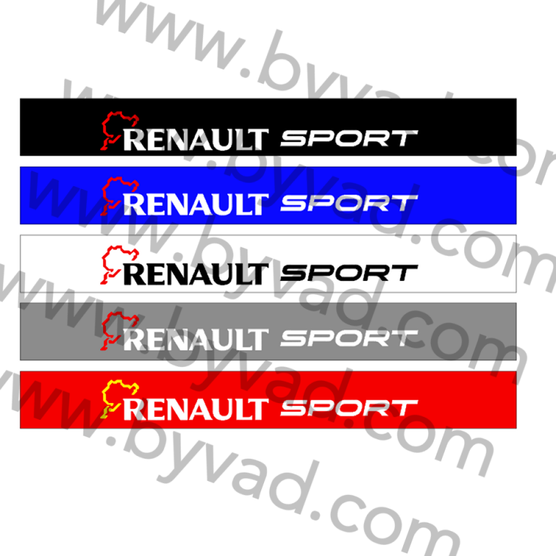 Bandeau Pare soleil RENAULT Nurburgring