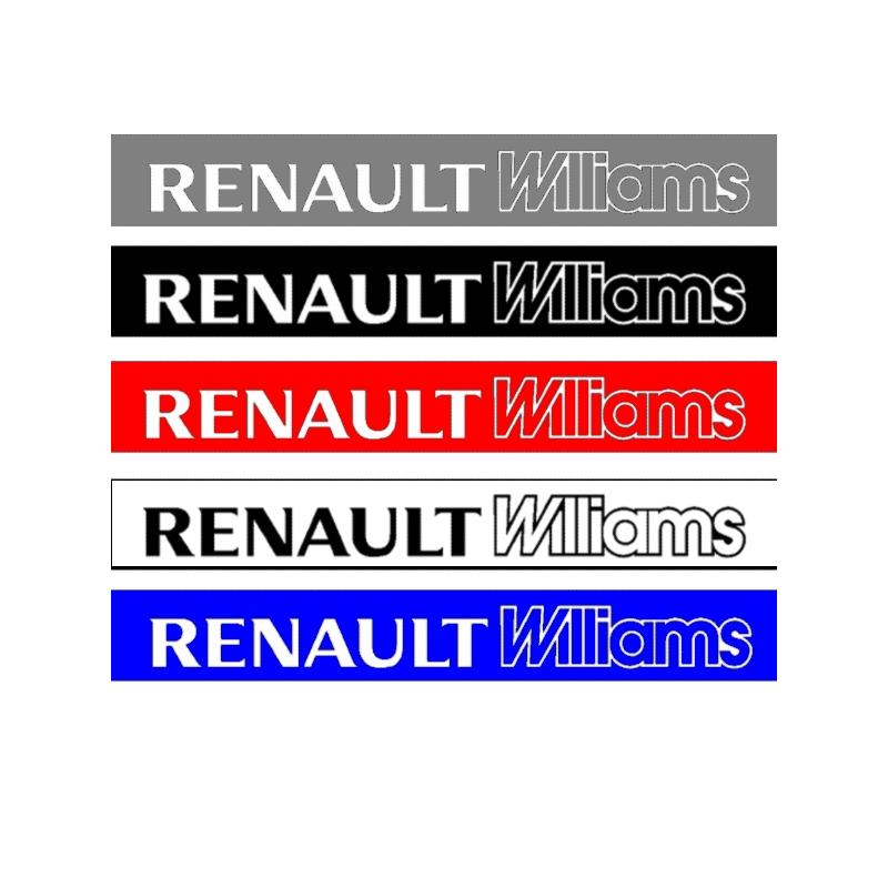 Bandeau pare soleil Renault Williams