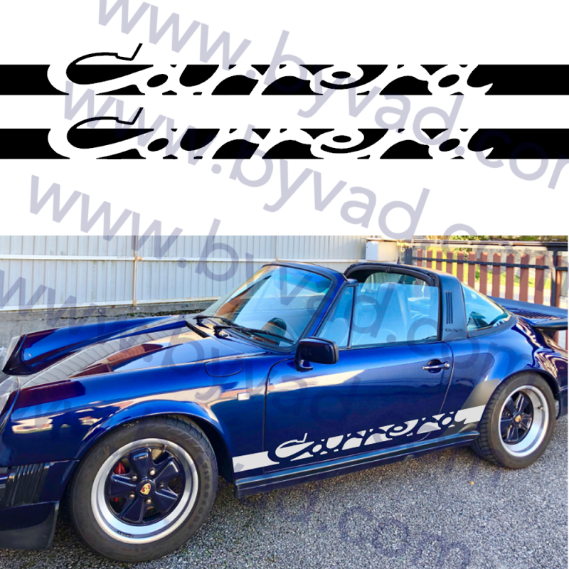 Bandes adhésives Porsche Carrera