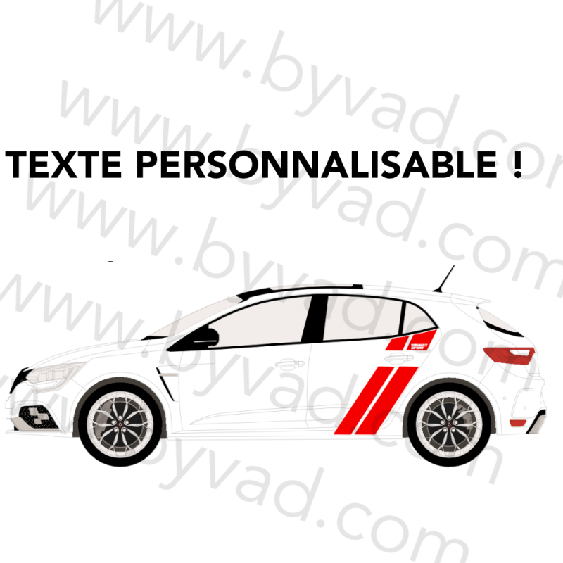 Bandes pour mégane 4