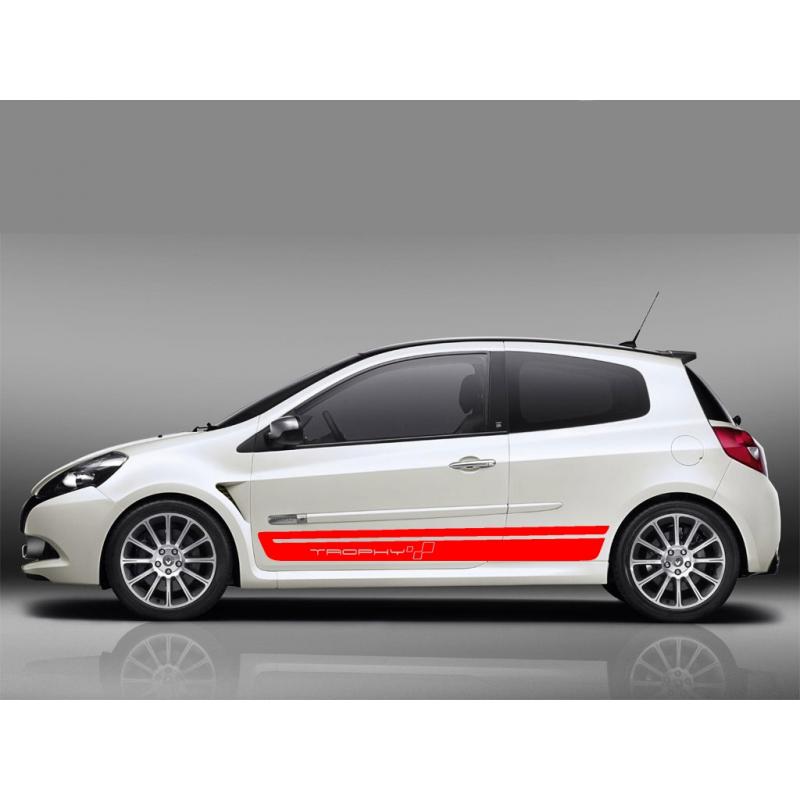 Stickers auto bande trophy