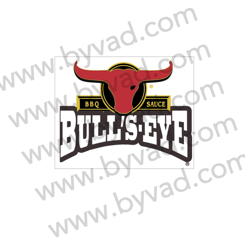 Deux stickers BULL EYES