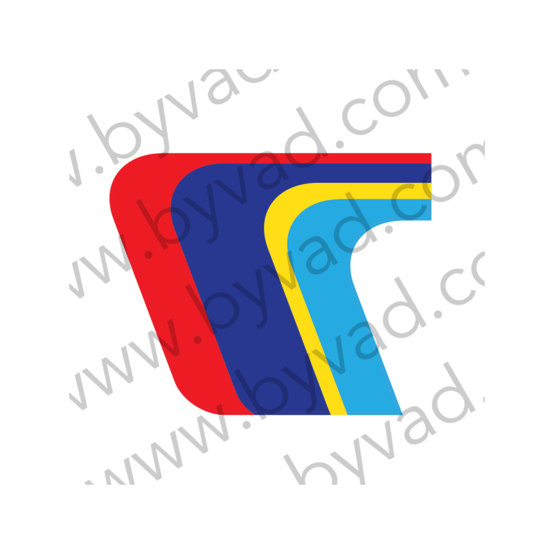 Logo PTS capot style 205 Turbo 16