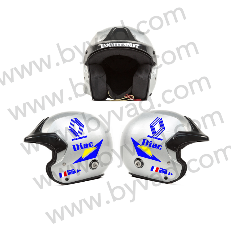 Kit déco casque Renault sport Diac