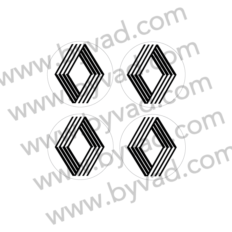 sticker centre de roue Renault