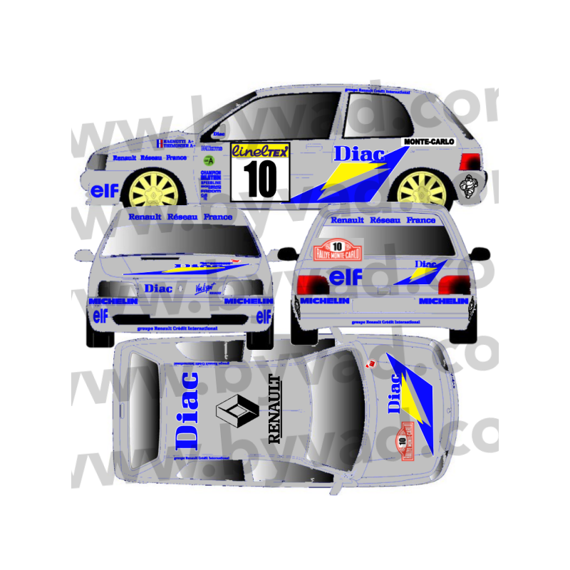 DECO RALLYE DIAC MONTE CARLO