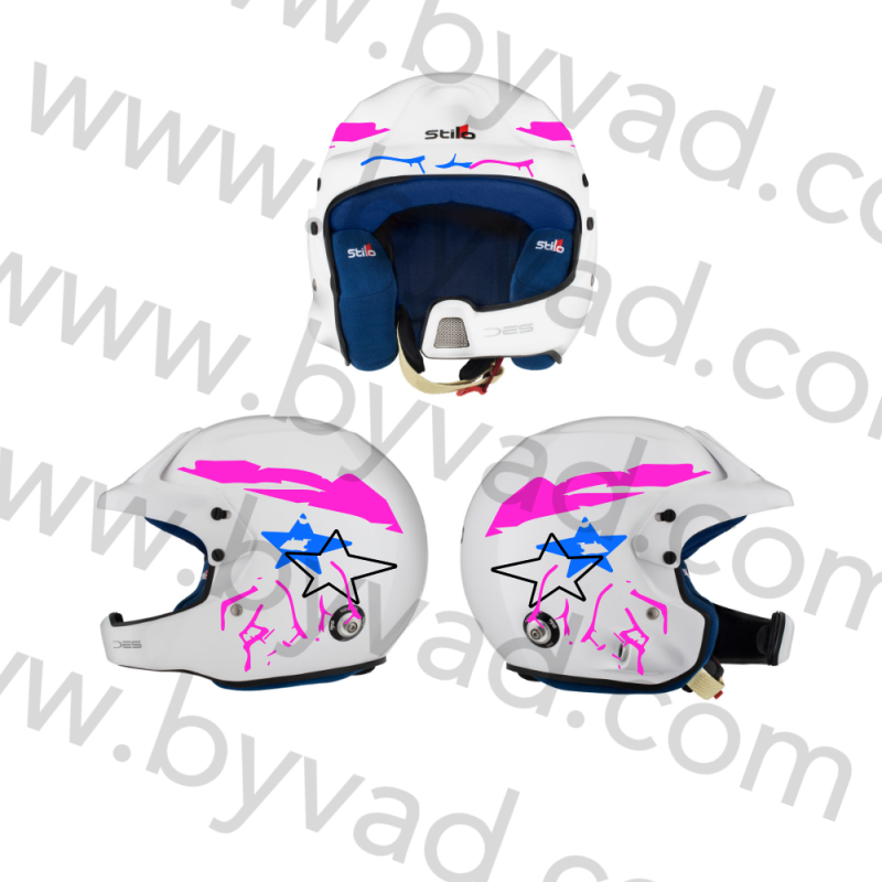 Kit déco casque UNIVERSEL BYVAD 41