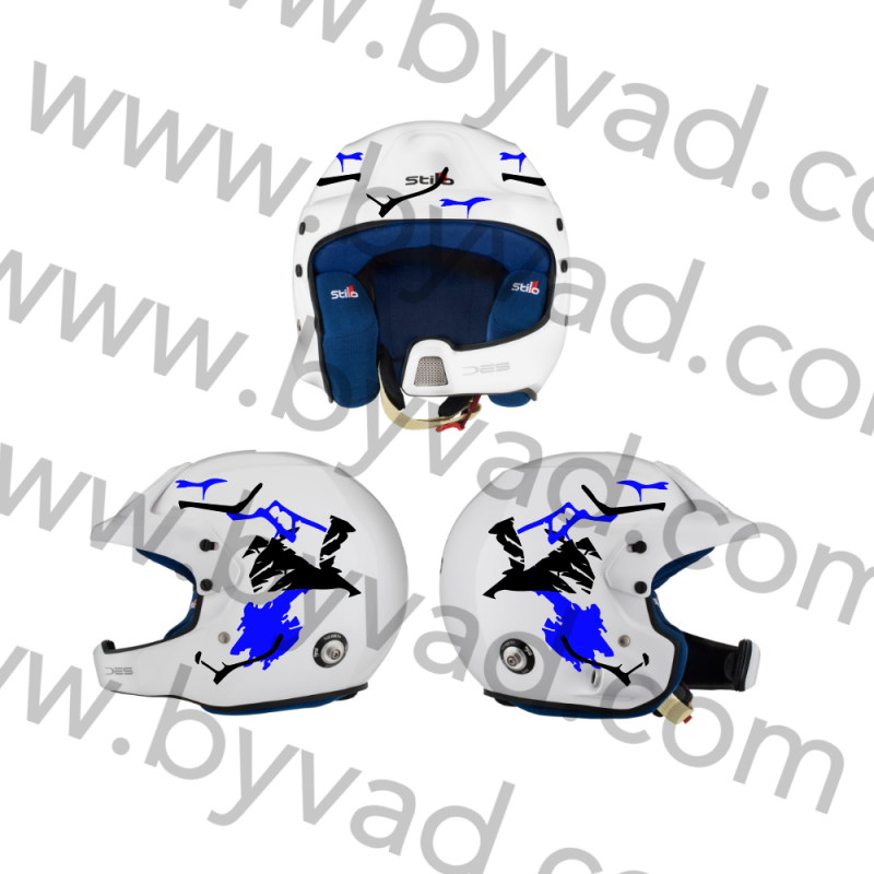 Kit déco casque UNIVERSEL BYVAD 43