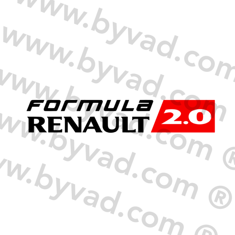 Sticker Formula Renault