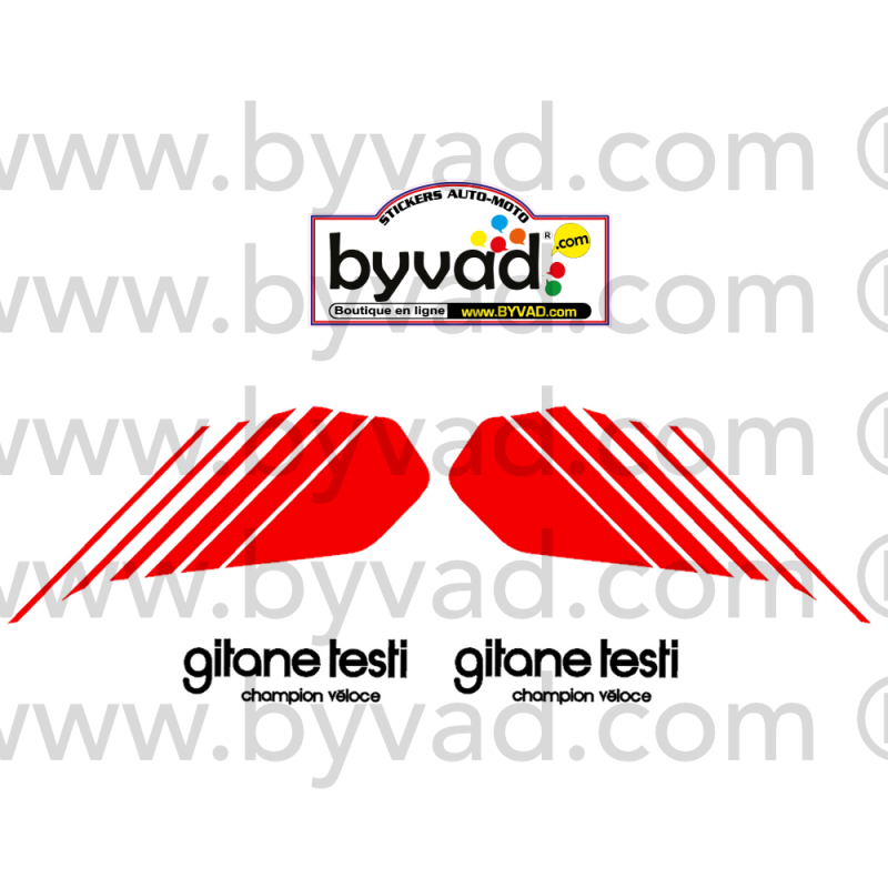 Kit complet Gitane Testi Champion Veloce