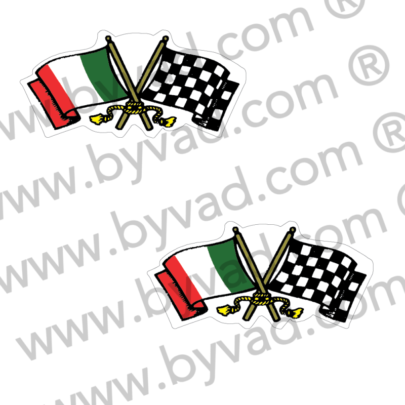 Sticker GITANE TESTI monogramme réservoir