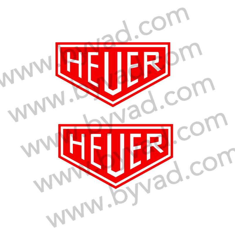 Autocollants Heuer