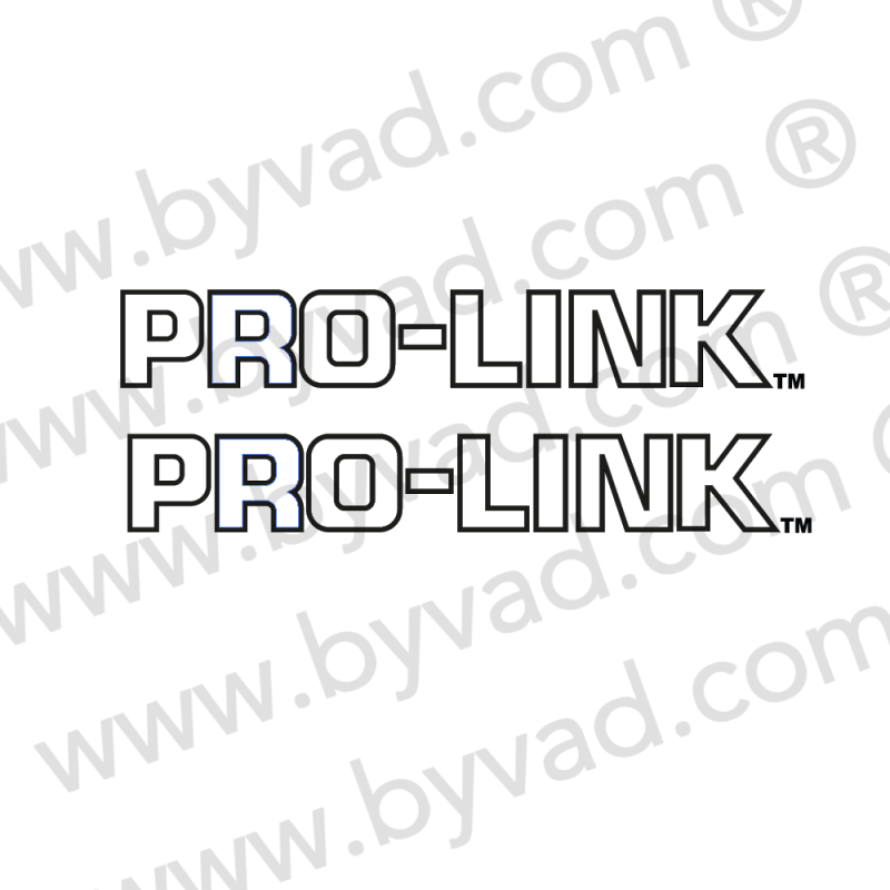 Autocollant PRO LINK Honda 1986
