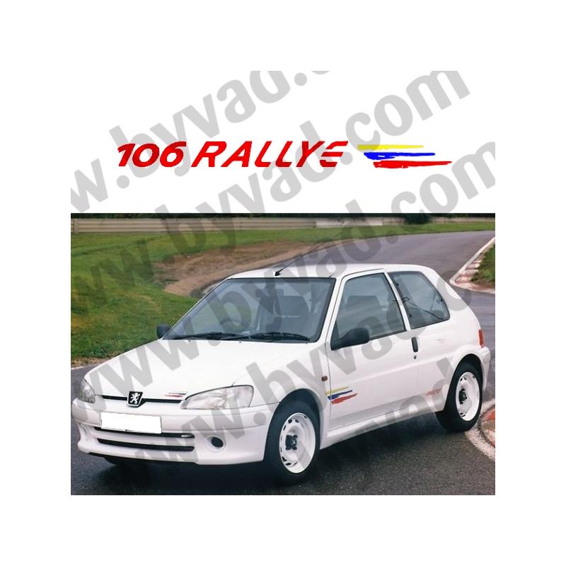 Sticker Peugeot 106 - Taille et Coloris au choix