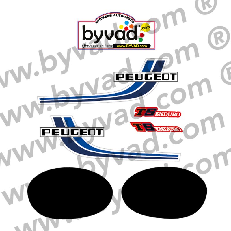 Kit déco moto Peugeot TSE TSR