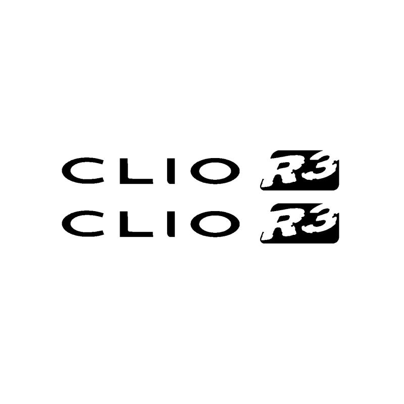 Stickers auto Clio R3
