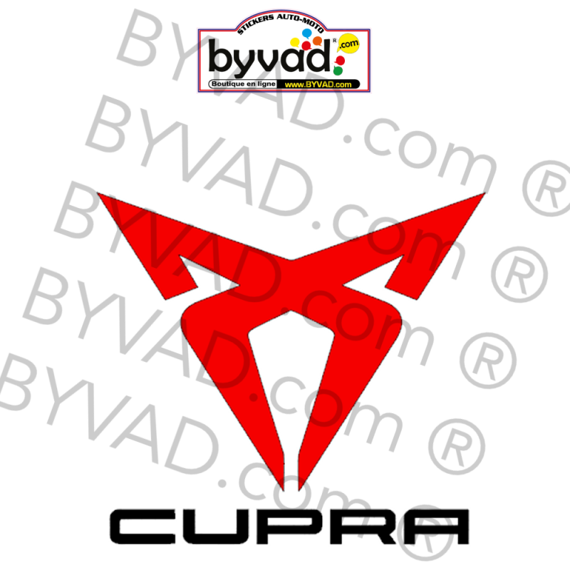 Autocollant de toit CUPRA