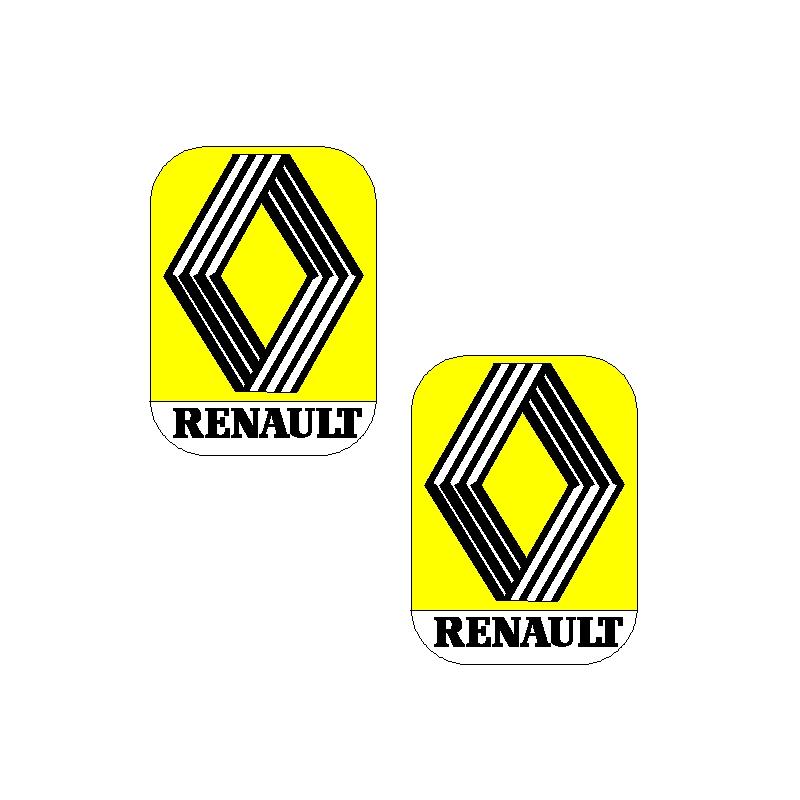 Stickers vintage Renault losange