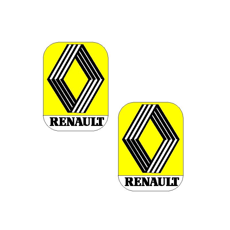 Autocollant vintage Renault