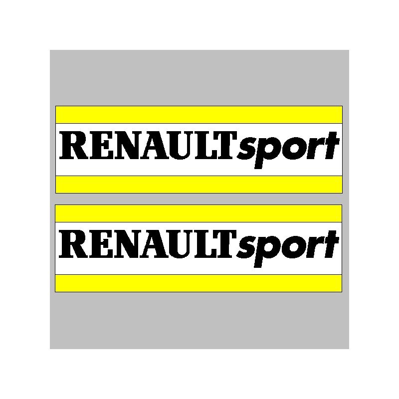 Stickers Renault sport couleur