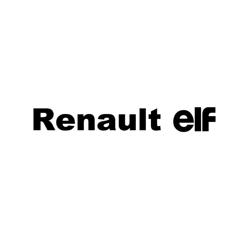 Stickers auto Renault ELF