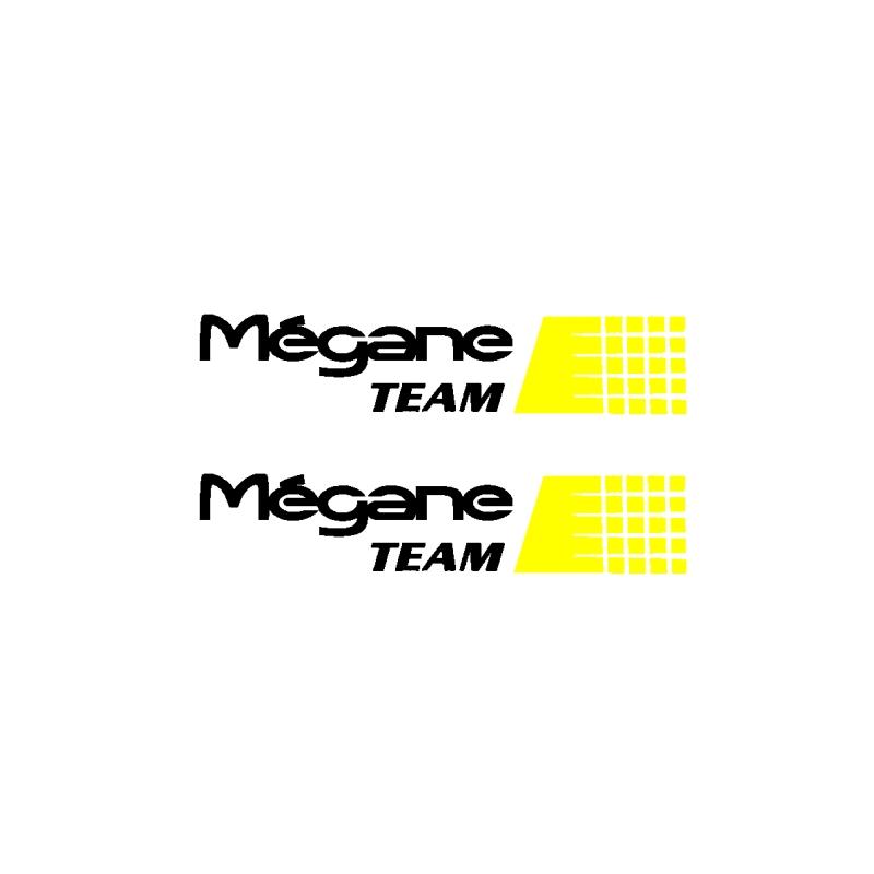 Stickers auto Mégane team