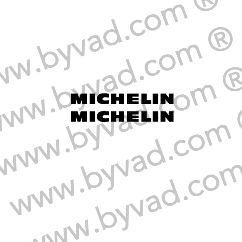 2 Stickers MICHELIN