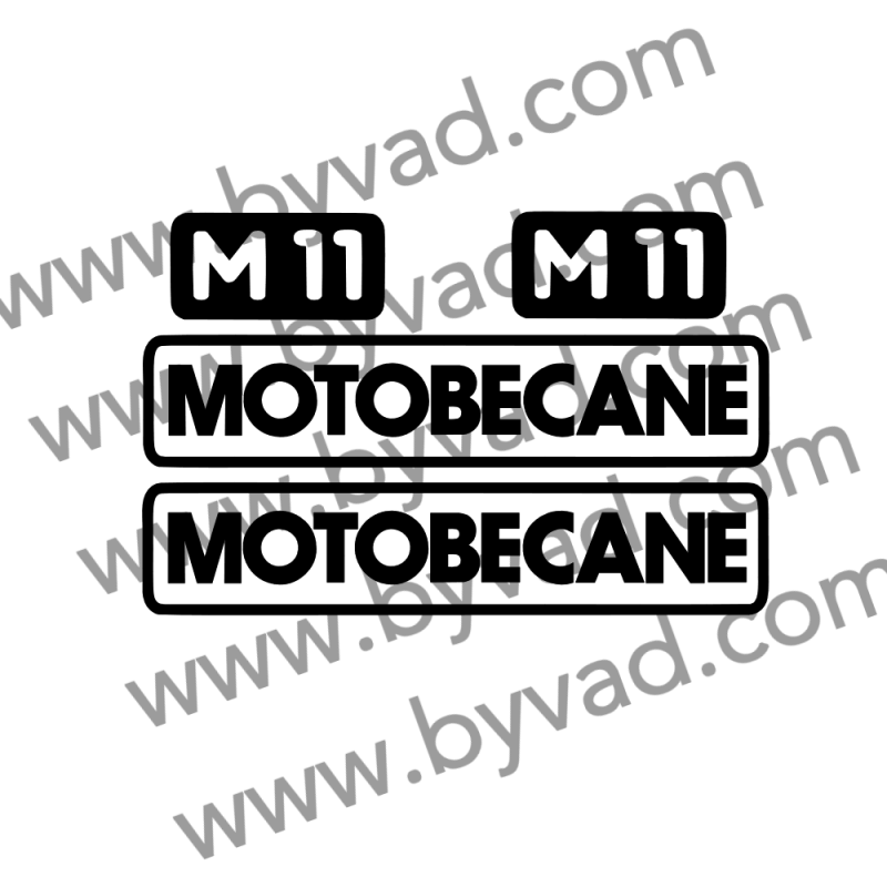 Kit stickers Motobécane M11