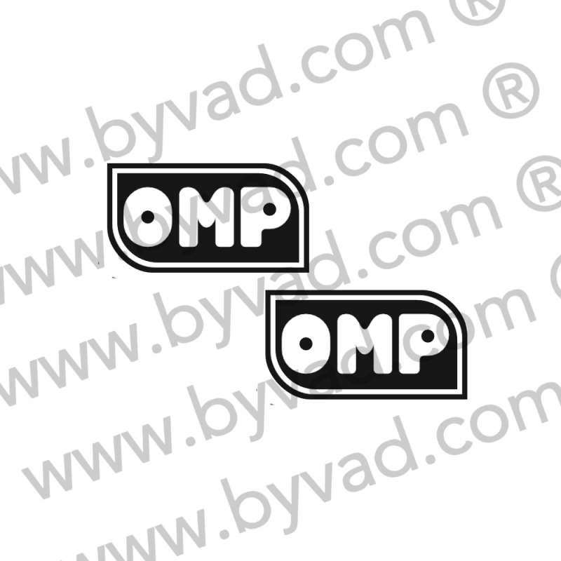 Deux stickers OMP