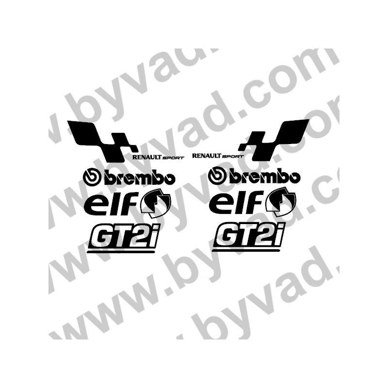 Pack stickers Sponsors Renault Sport - STICKERS RENAULT - STICKERS RENAULT  - STICKERS MARQUE AUTO - BYVAD