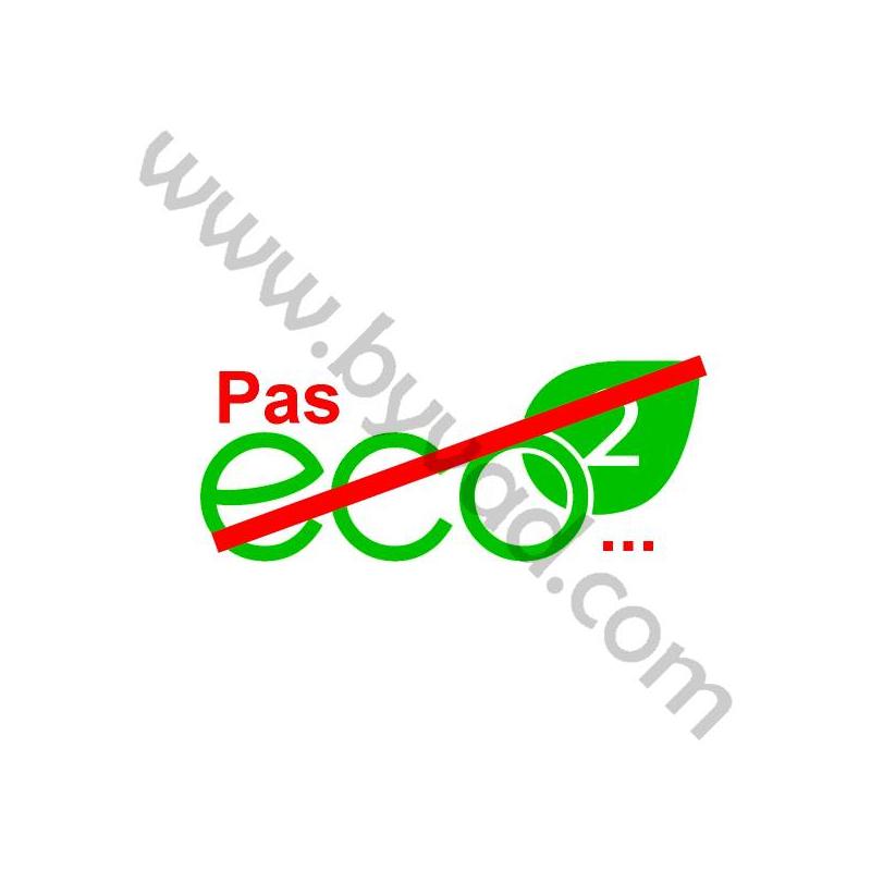 Autocollant voiture PAS ECO2