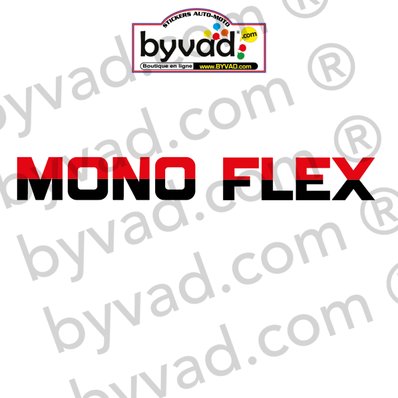 Autocollant de Bras Oscillant Peugeot MONO FLEX