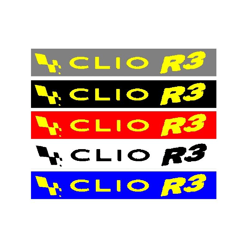 bande pare soleil Renault Clio R3