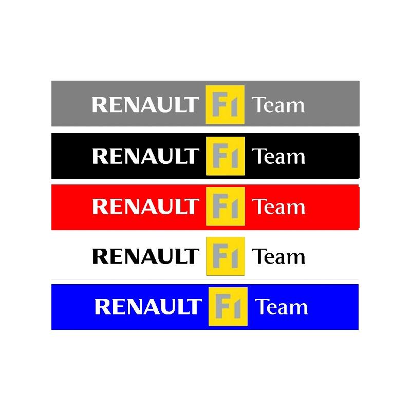 Bandeau pare soleil Renault F1 team
