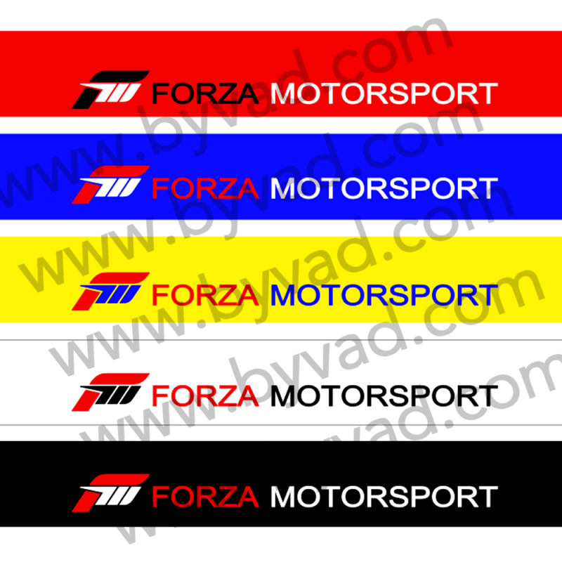 Bandeau pare soleil Forza Motorsport