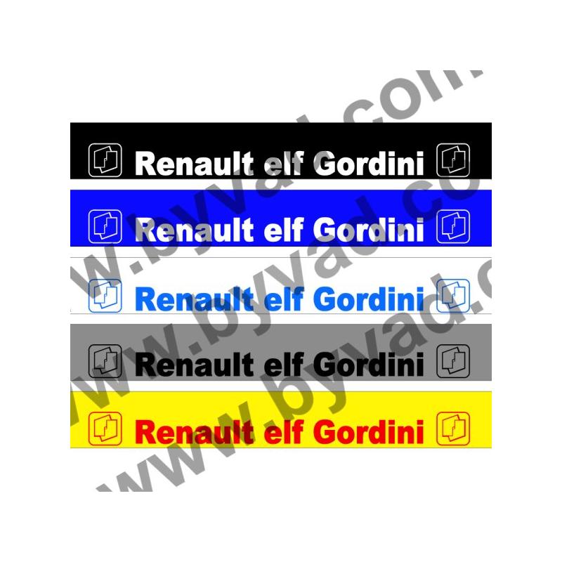 Bandeau pare soleil Renault Gordini Elf
