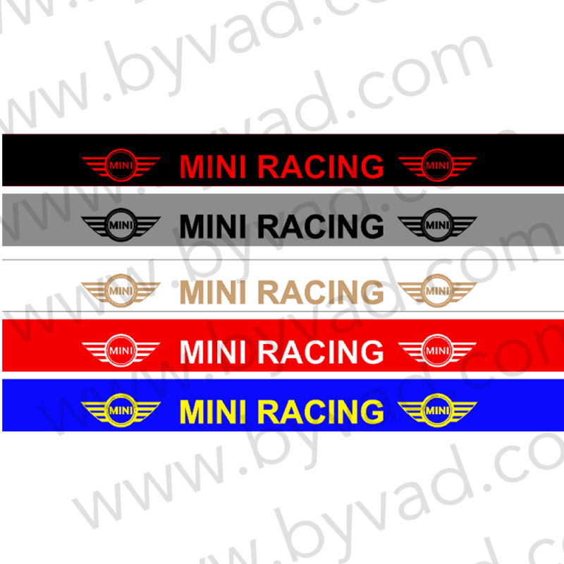 Bandeau pare soleil Mini Racing
