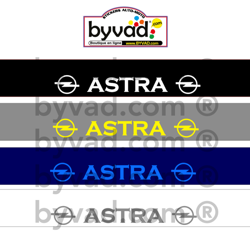 Bande pare soleil opel Astra