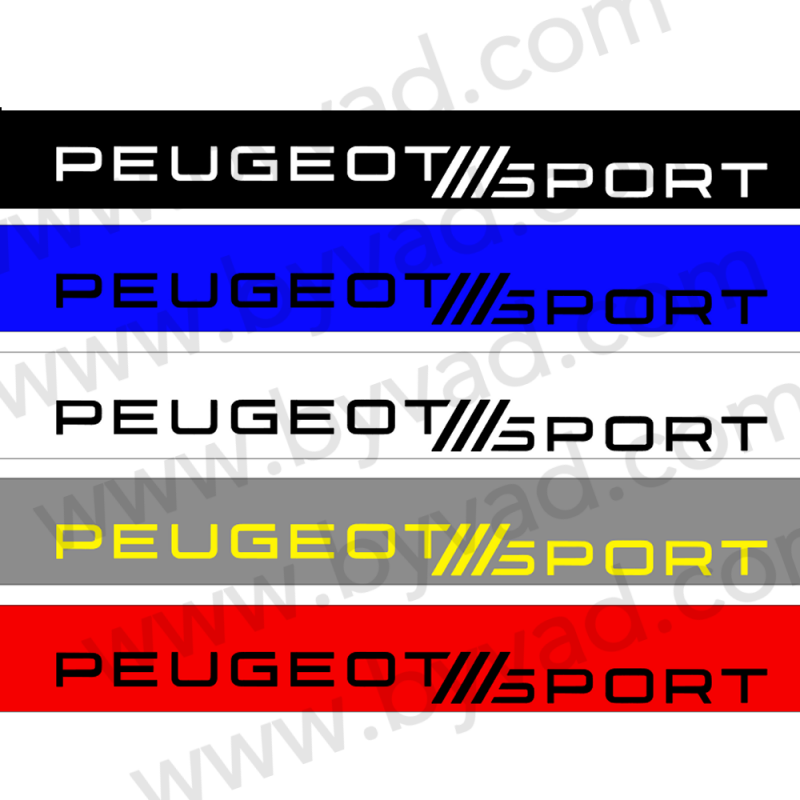 Bandeau pare soleil Peugeot Sport