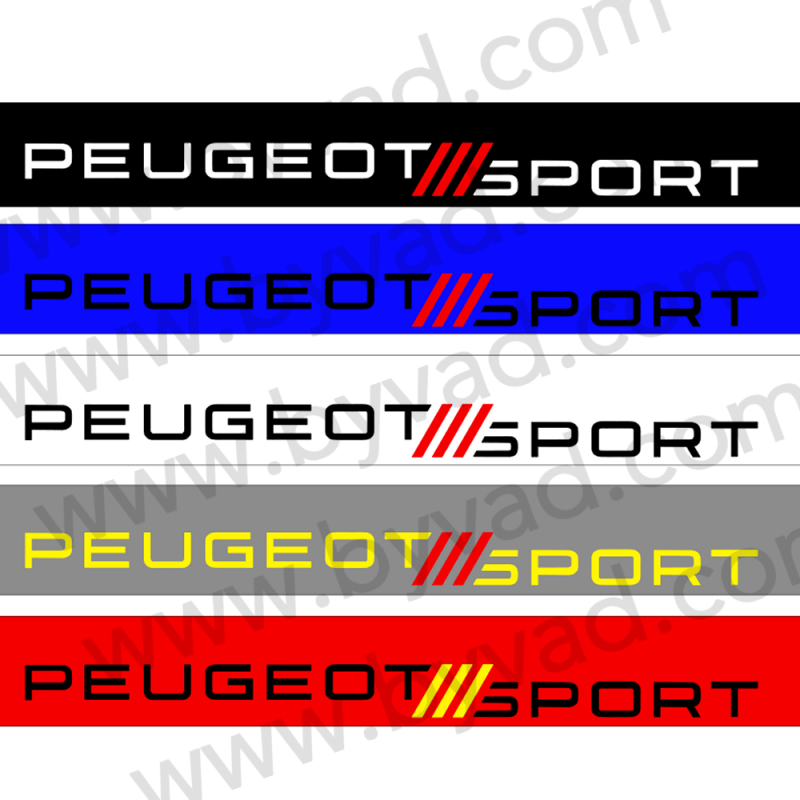 Bandeau pare soleil Peugeot Sport