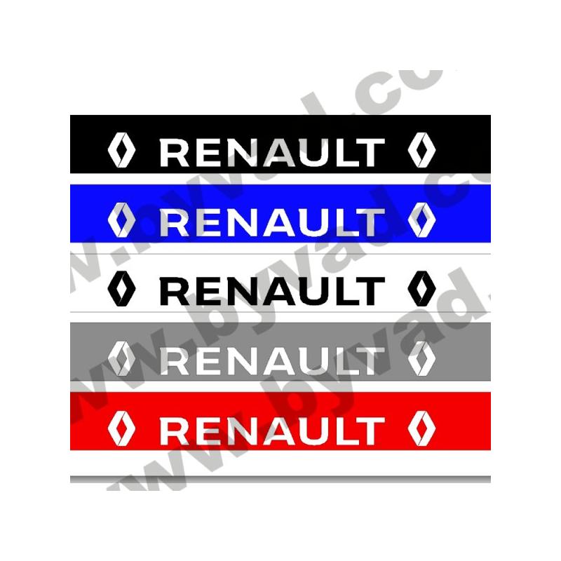 Bandeau pare soleil Renault logo